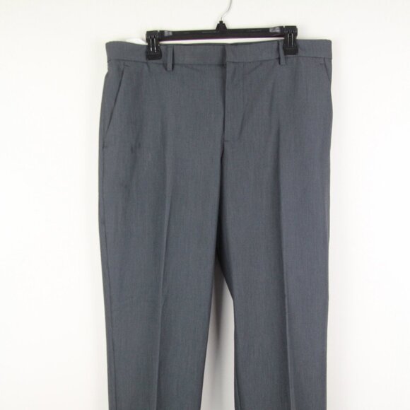 Perry Ellis Portfolio Mens Modern-Fit Stretch Smoked Pearl 34Wx32L E04430 - Picture 4 of 5